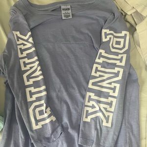 Purple Victoria Secret PINK long sleeve top